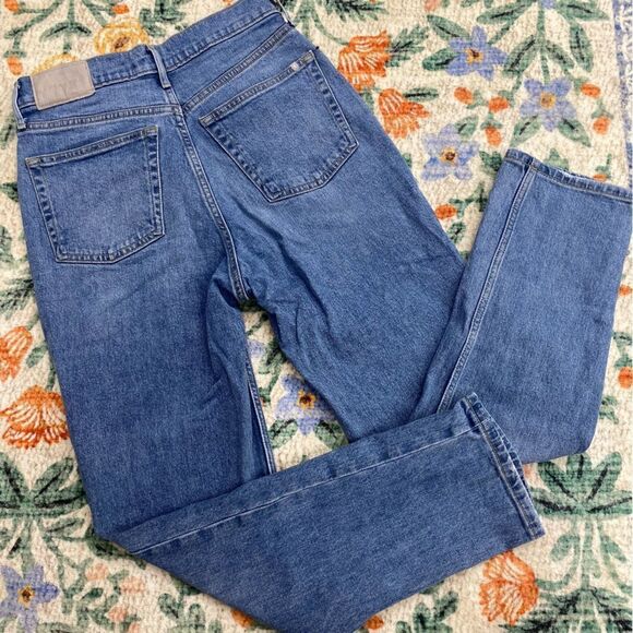 EUC Everlane The Original Cheeky® Crop Jean High-waisted Straight Leg Size 24 - Picture 5 of 7